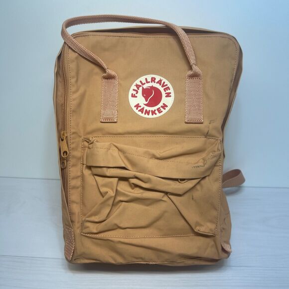 Fjallraven Kanken Water Resistant Backpack Clay Beige Work Travel Laptop Daily - Picture 1 of 12